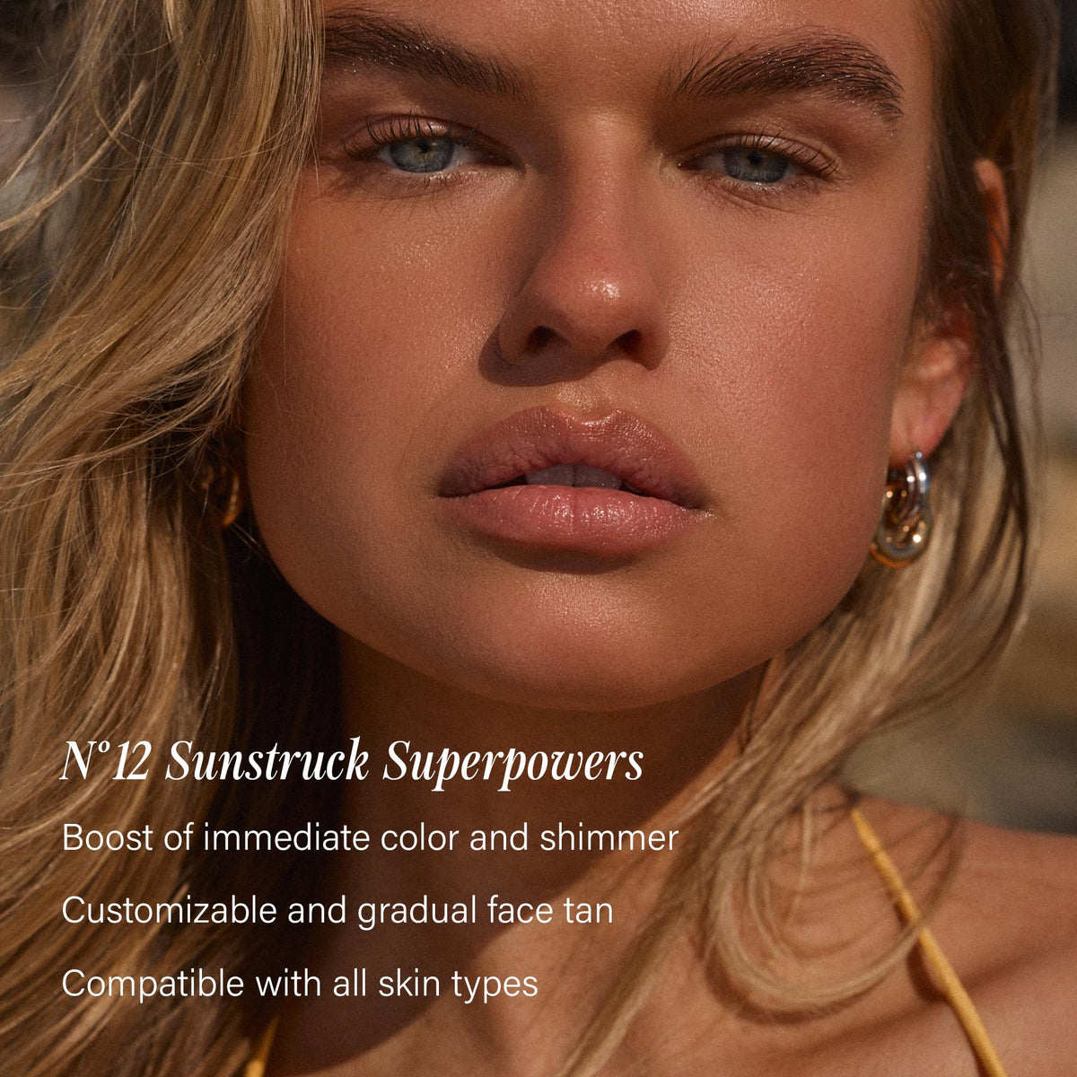 + Lux Unfiltered N°12 Sun Struck Bronzing Face Tanning Drops