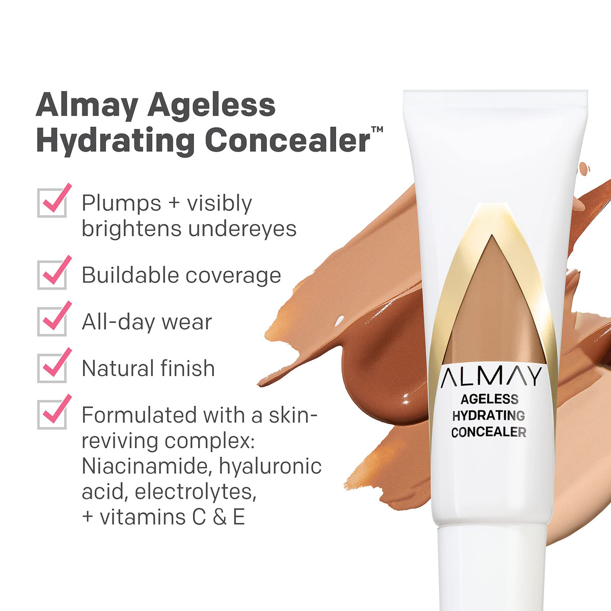 Almay Ageless Hydrating Concealer with Hyaluronic Acid