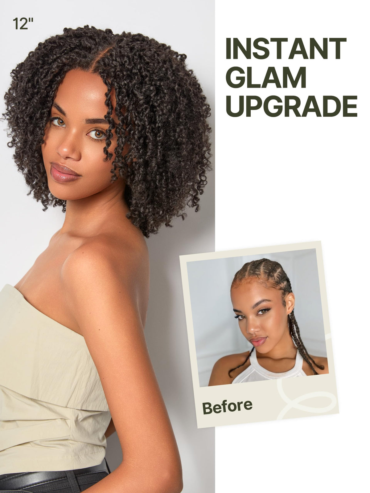 Frodio Curly Wig - Pre-Styled Ready-to-Wear Wig for Women