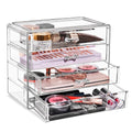 Sorbus Wide 4-Drawer Makeup Organizer for Vanity & Countertop