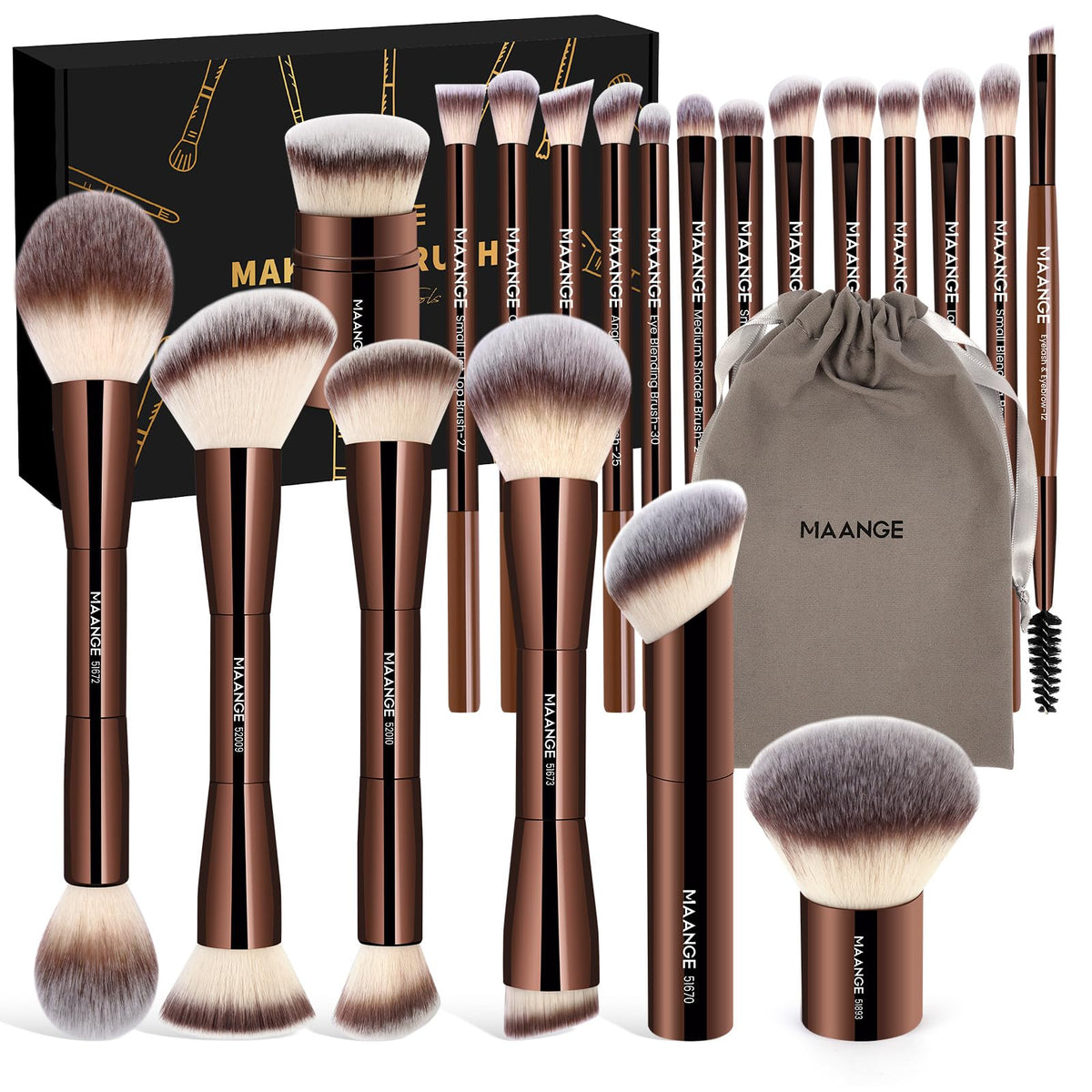 MAANGE Makeup Brush Set