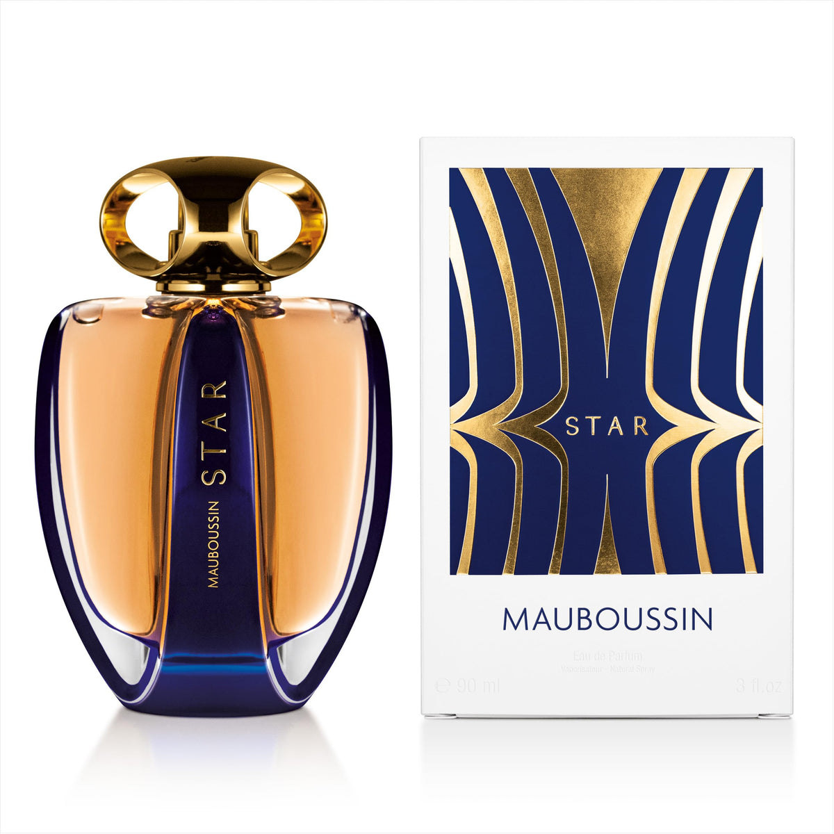 Mauboussin Star Eau de Parfum for Women, Woody & Amber Fragrance, 90ml