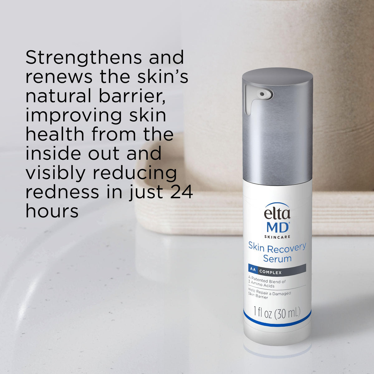 EltaMD Skin Recovery Face Serum for Redness Relief, Sensitive Skin