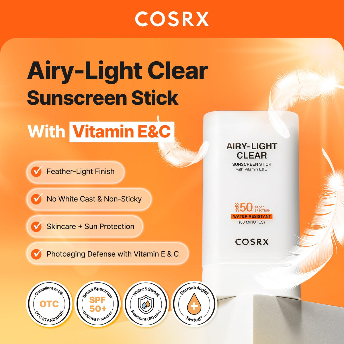 COSRX Sunscreen for Daily Sun Care