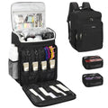 Relavel Large Black Barber Travel Backpack Bag