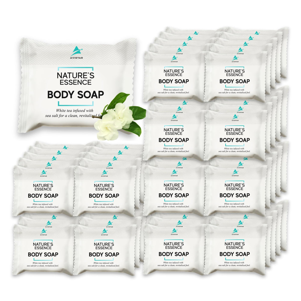 Nature's Essence Individually Wrapped Mini Bar Soap