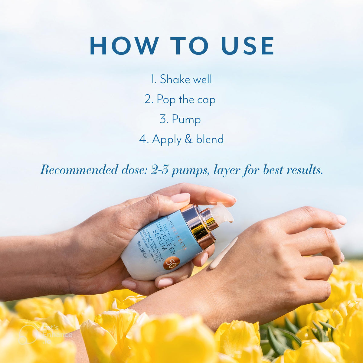 Bloomeffects Tulip Dew Sunscreen Serum SPF 50