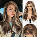HAIRCUBE 13x6 HD Lace Front 22 Inch Long Wavy Synthetic Wig
