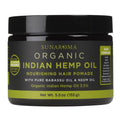 SUNAROMA Organic Indian Hemp Oil Hair Pomade