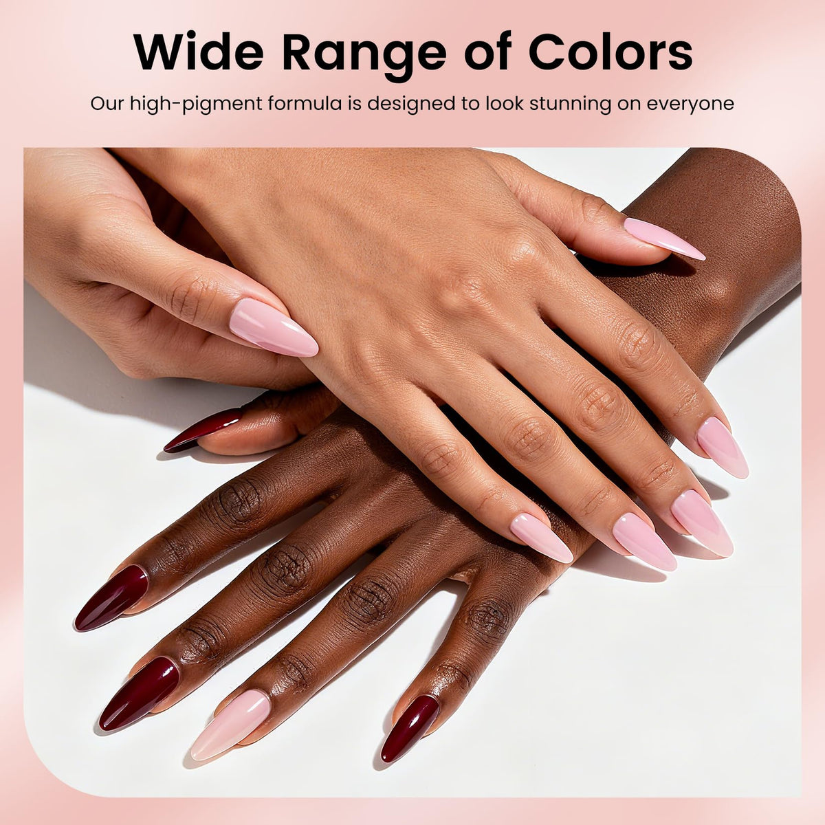 Phoenixy Gel Nail Polish Set with Vibrant Color Variety