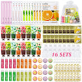 128-Piece Spa Party Supplies Kit for Girls