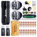 Dragonhawk Wireless Tattoo Gun Kit with Adjustable Stroke and Dual-Mode Control