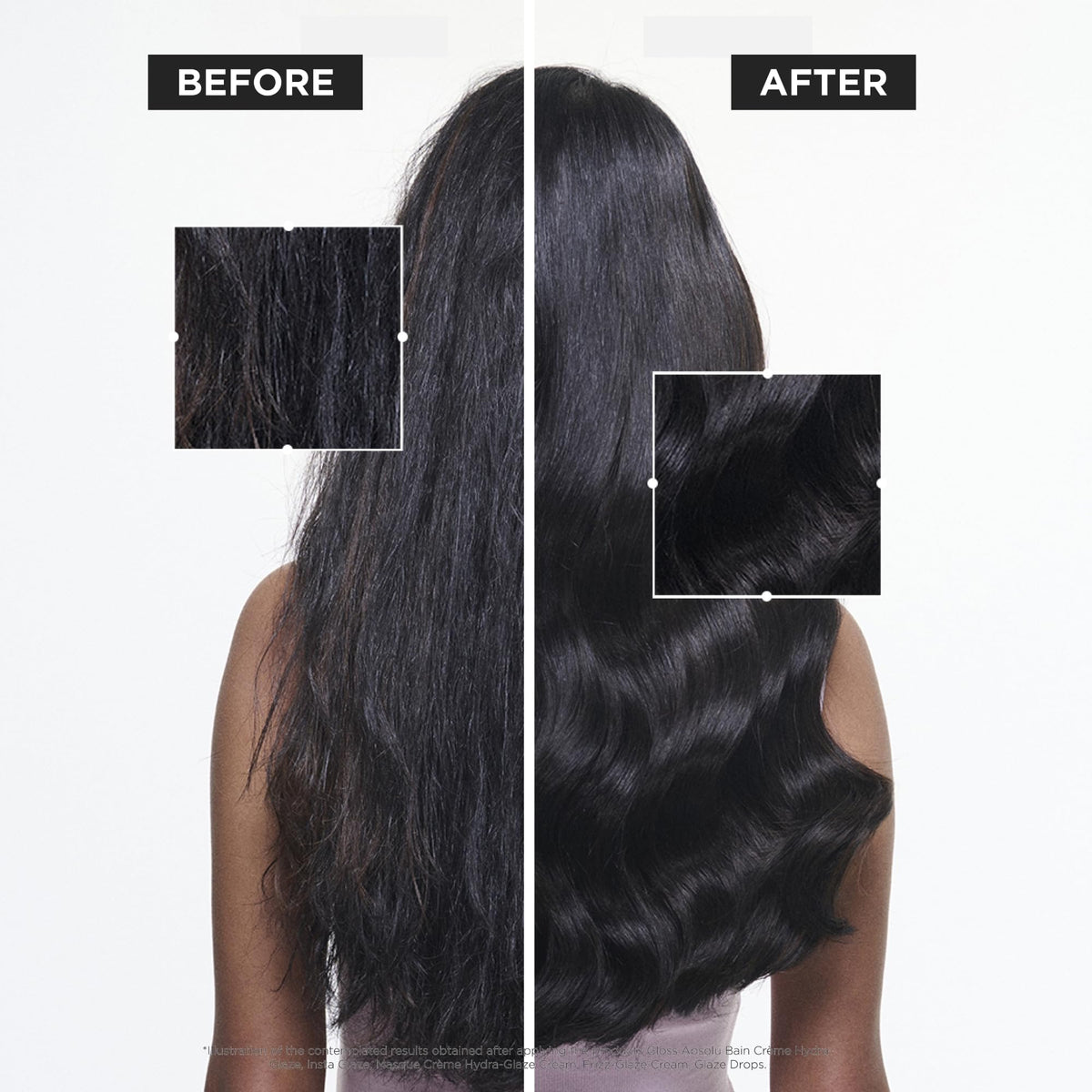 KÉRASTASE Gloss Absolu Hydra-Illuminating Creamy Shampoo for Thick, Frizzy Hair