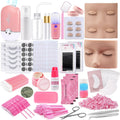 Pretty Memory Eyelash Extension Practice Kit for Beginners, 343-Piece Training Set