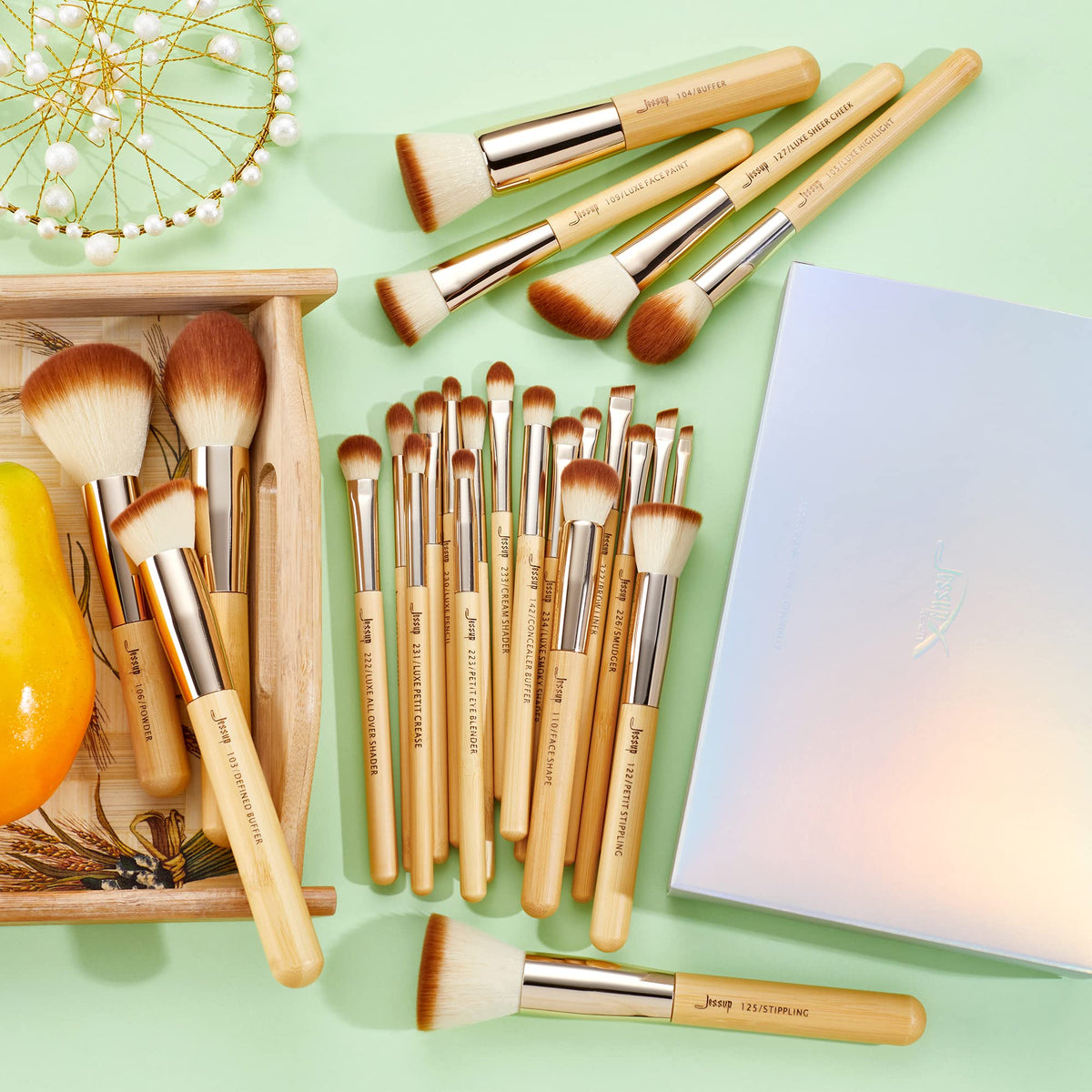 Jessup Professional Makeup Brush Set