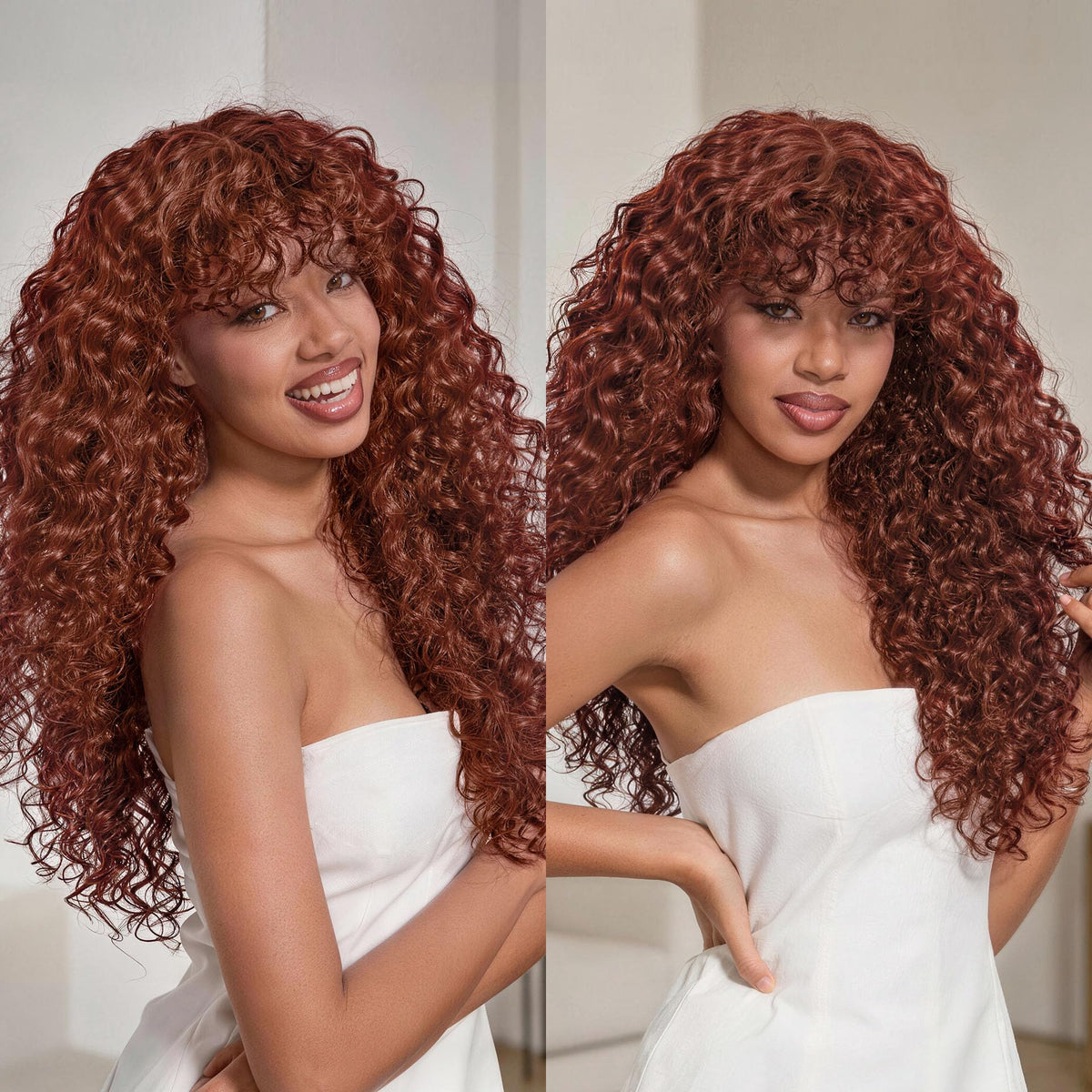 Frodio Curly Wig with Veralux Fiber Blend