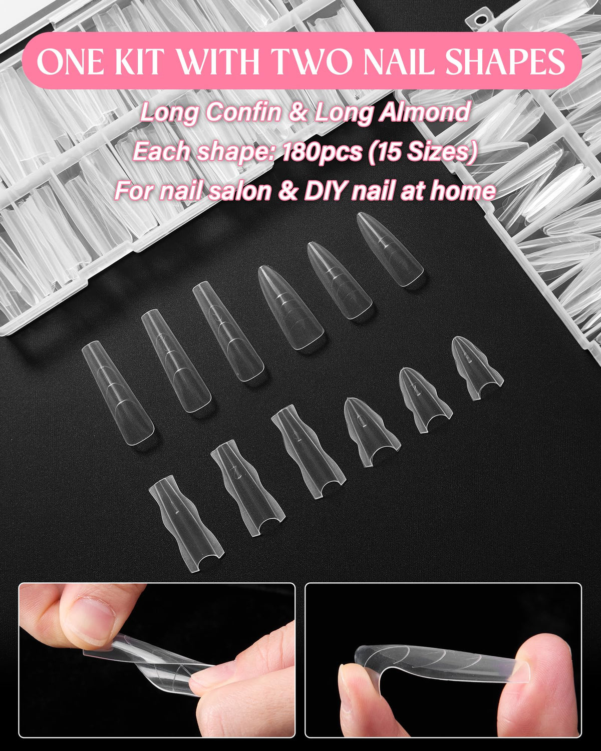 Sandwich Nail Dual Forms for Nail Extensions