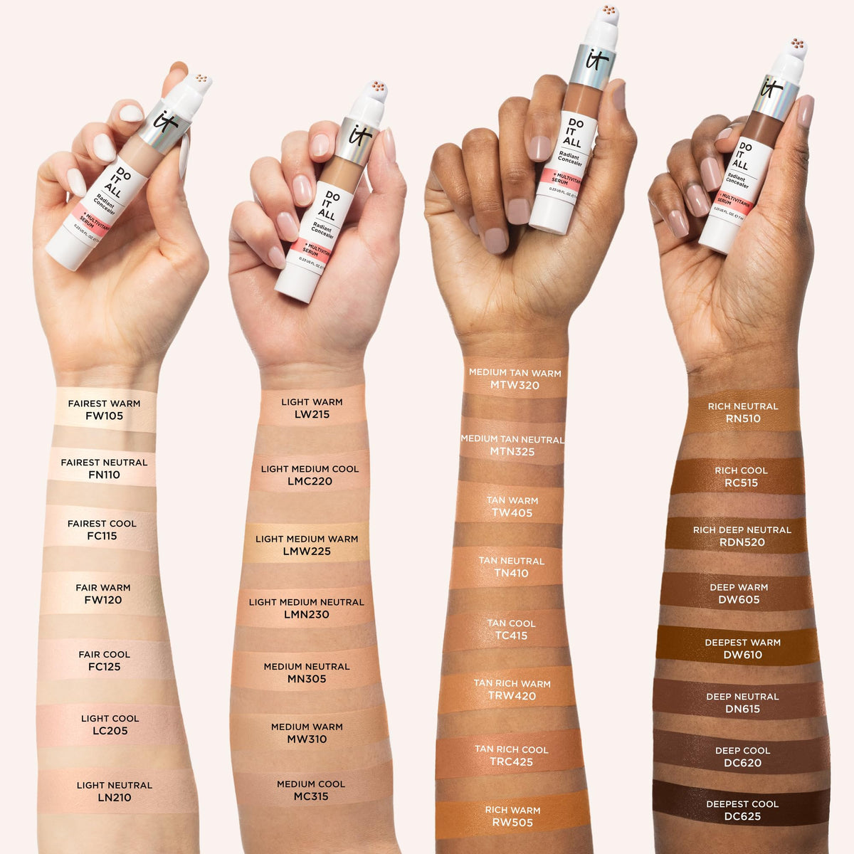 IT Cosmetics Do It All Radiant Concealer, Medium Coverage