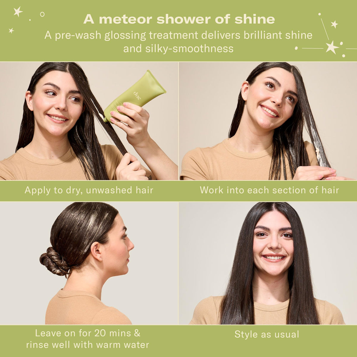 DAE Stargloss Shine Treatment Prewash Hair Gloss, 6 oz