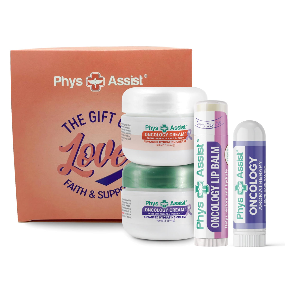 PhysAssist Comfort Kit Skincare and Wellness Set for Sensitive Skin