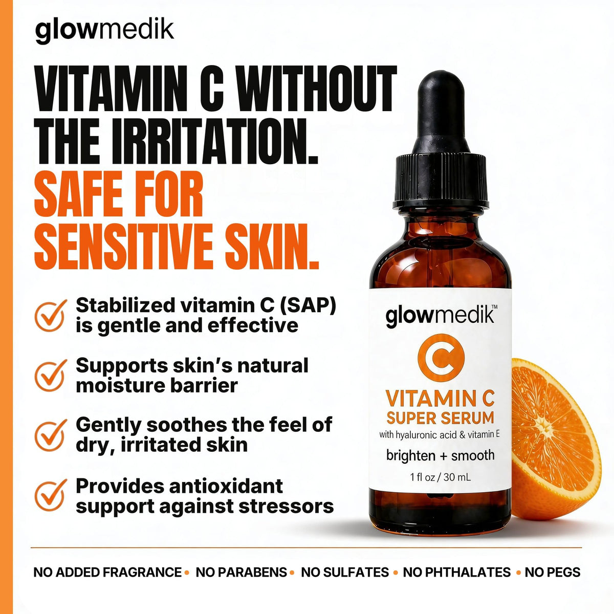 Glowmedik Brightening Vitamin C Face Serum