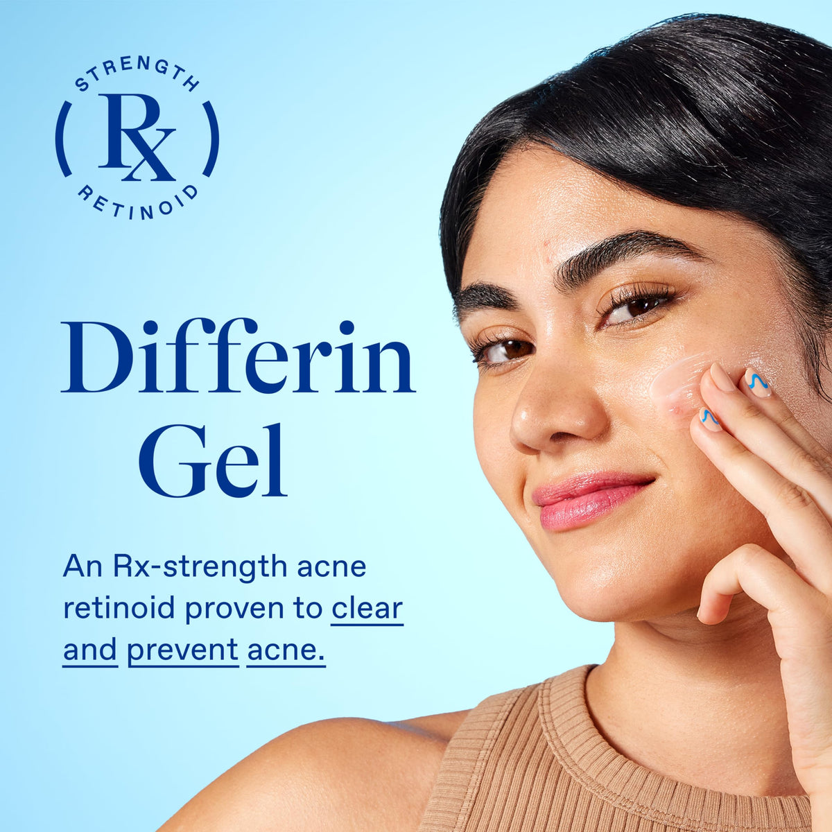 Differin Acne Retinoid Treatment Gel with 0.1% Adapalene