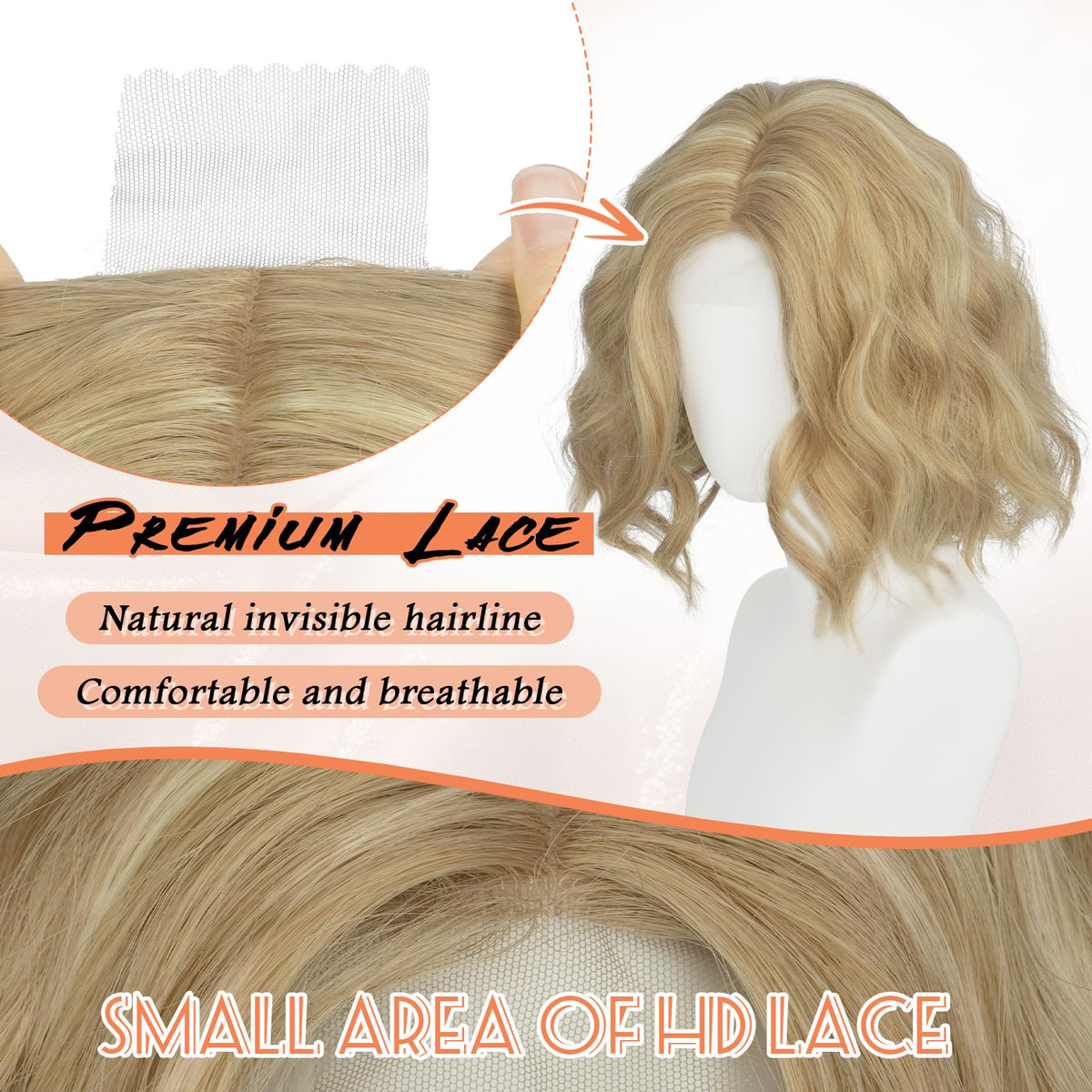 Haloo 11 Inch Short Bob Lace Front Synthetic Wig