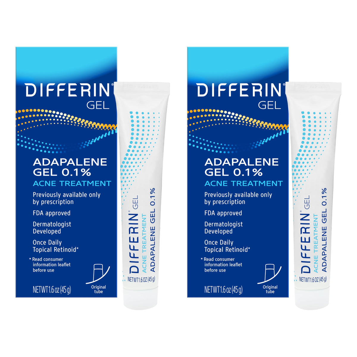 Differin Acne Retinoid Treatment Gel with 0.1% Adapalene