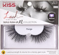 KISS Lash Couture Triple Push Up XL False Eyelashes, 3D Volume