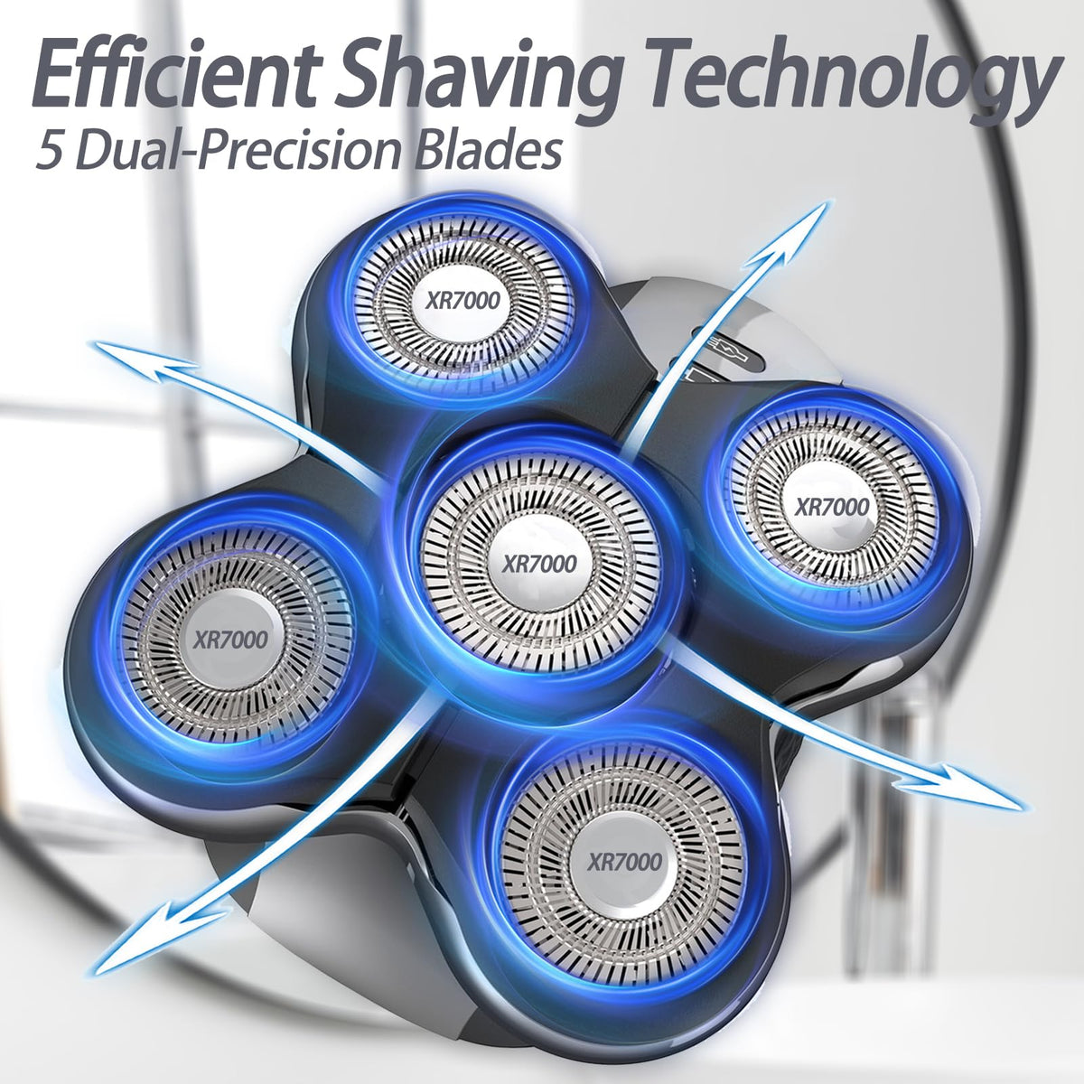 Blade Pro 3-Pack Replacement Heads for Remington Balder Pro XR7000 Series