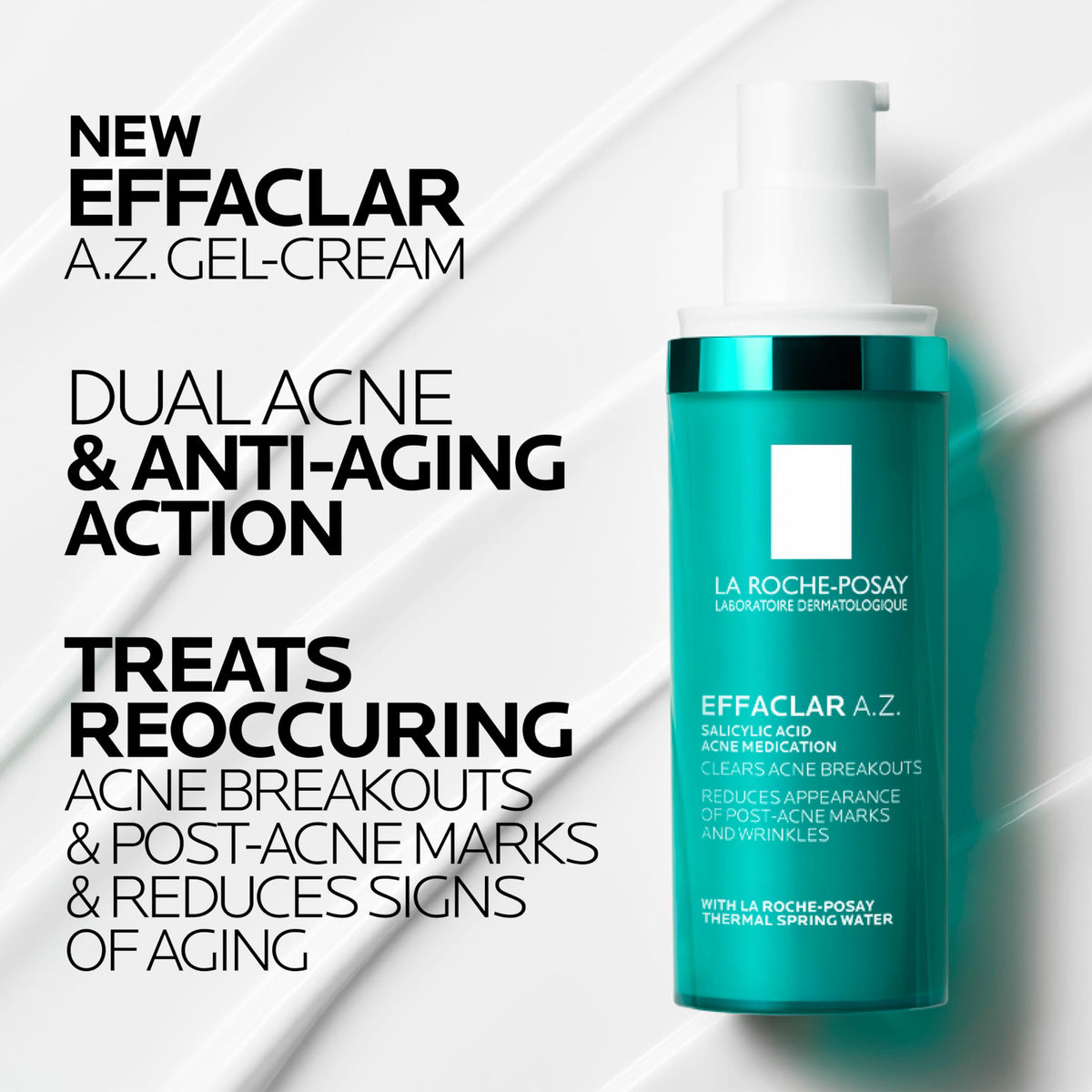 La Roche-Posay Effaclar A.Z. Acne Face Gel with Azelaic Acid