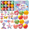 Kids Bath Bombs with Surprise Toys, 12-Pack Shea & Cocoa Butter Set