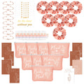 48-Piece Bridesmaid Proposal Gift Set with Bags, Scrunchies, Bracelets and Cards