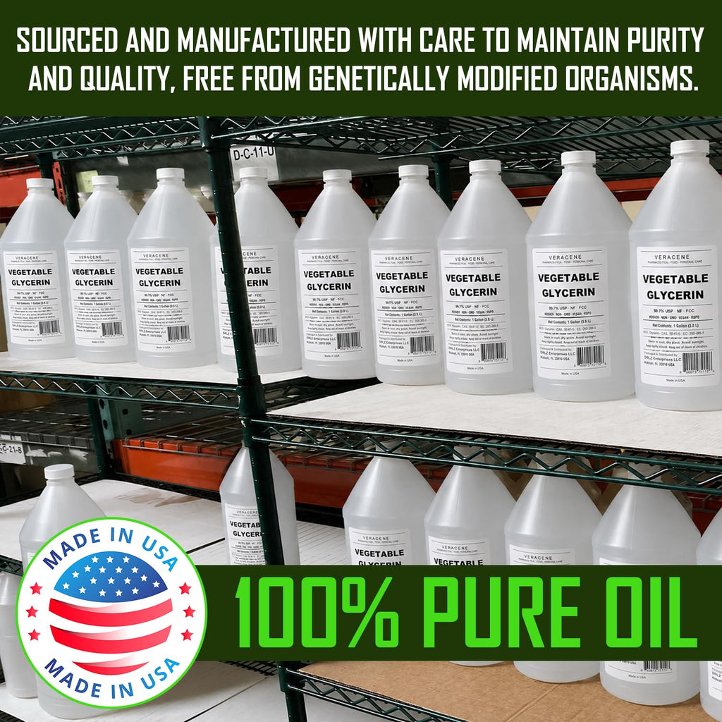 Vegetable Glycerin USP 99.7% Pure Food Grade Liquid