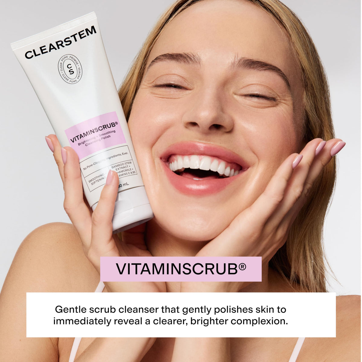 CLEARSTEM VITAMINSCRUB Antioxidant Scrub Cleanser 6 fl oz