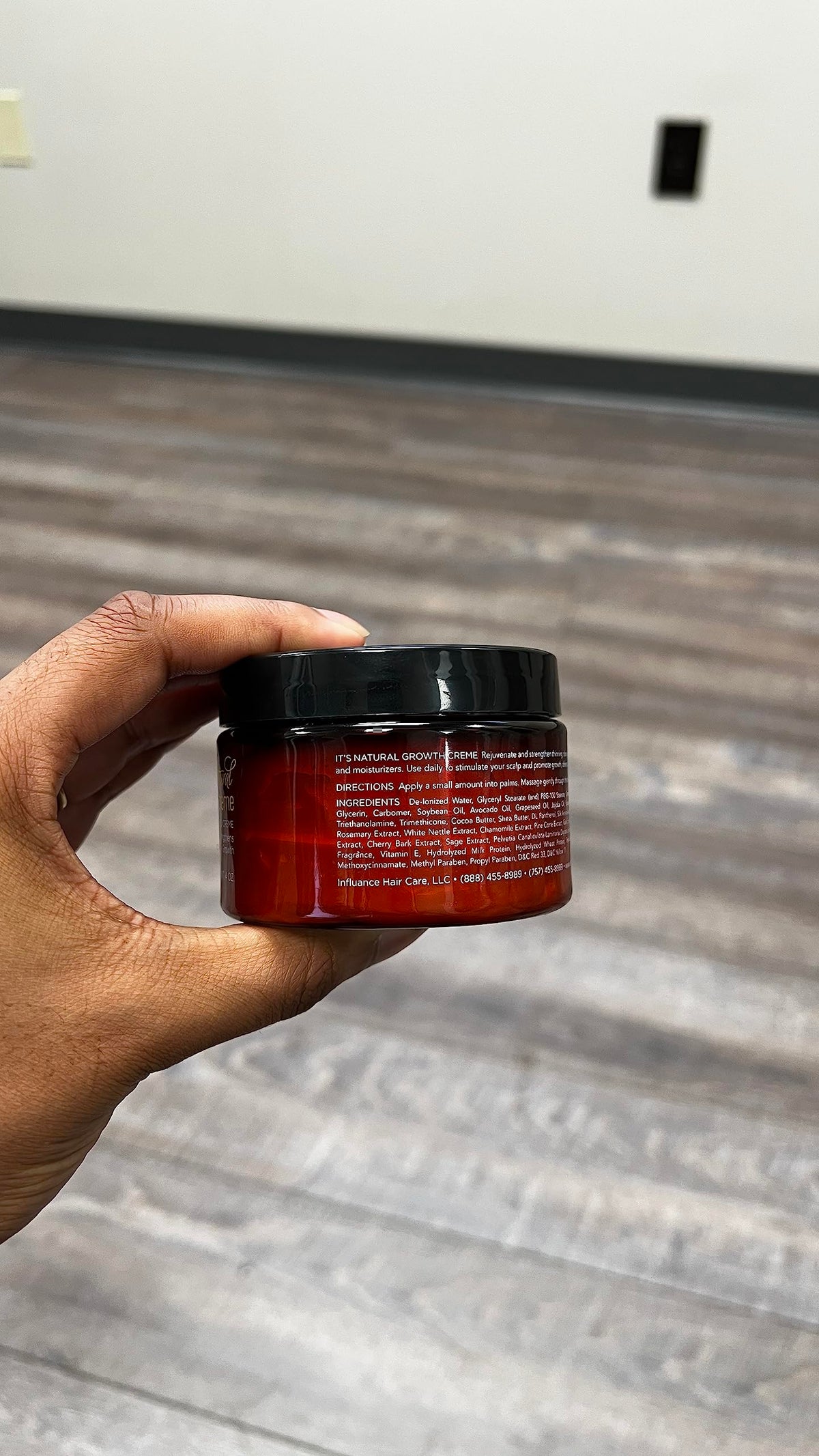It’s Natural Growth Creme for Hair Strength, Shine & Softness, 4 Ounce