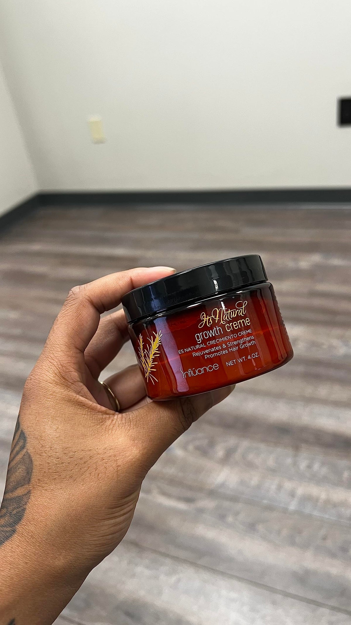 It’s Natural Growth Creme for Hair Strength, Shine & Softness, 4 Ounce