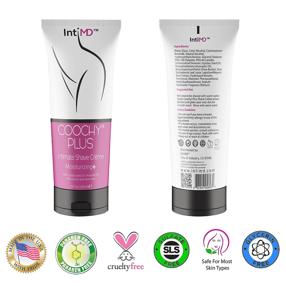 Coochy Plus Intimate Moisturizing Shaving Cream
