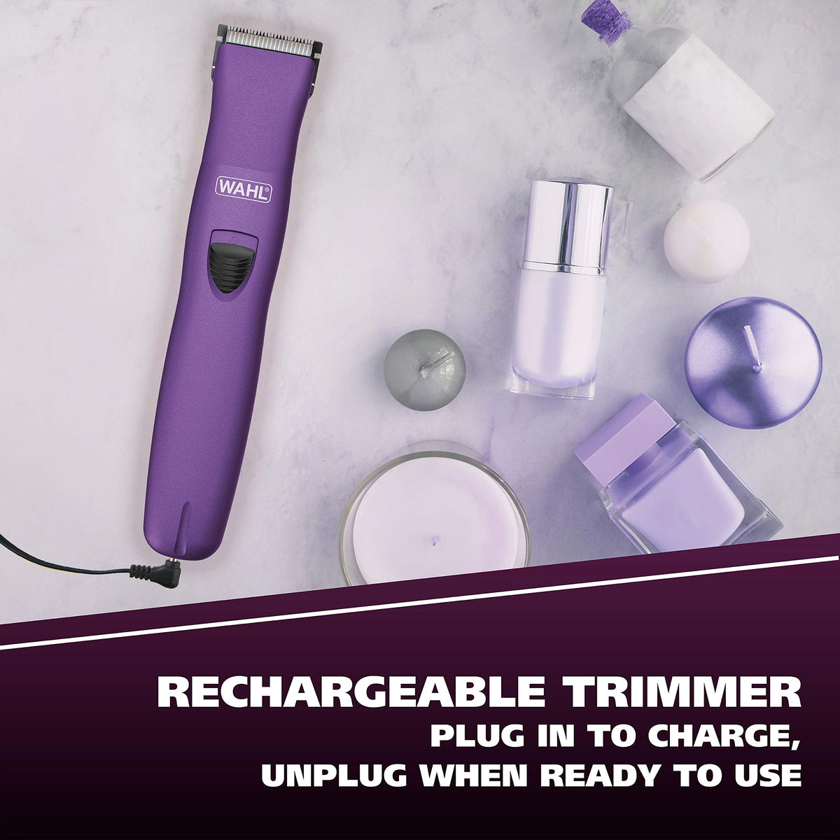 Wahl Pure Confidence Rechargeable Women's Trimmer, Shaver & Detailer