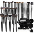 MAANGE Makeup Brush and Tool Set with Synthetic Bristles