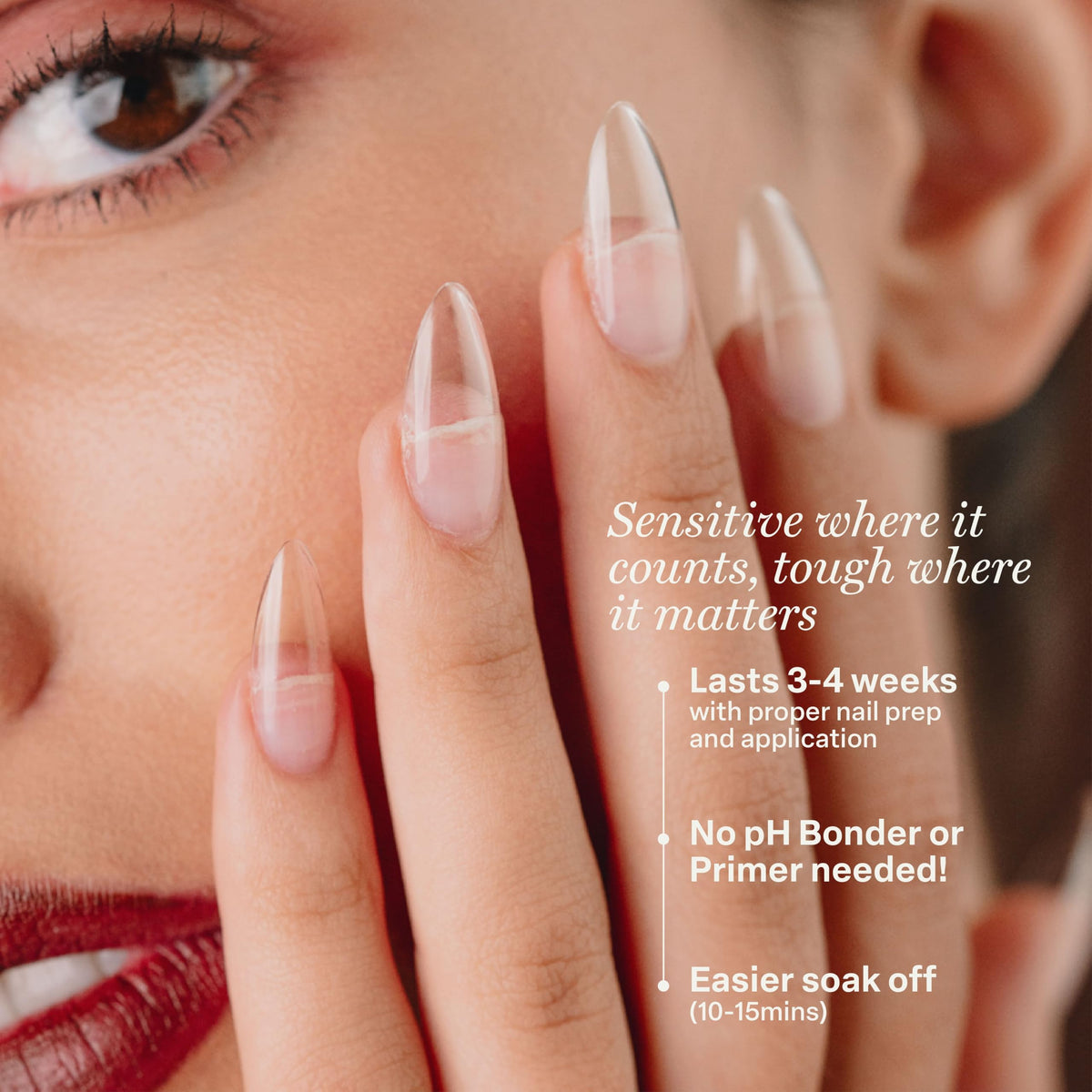 Aprés Extend Gel Sensitive HEMA-Free Soak-Off Gel-X Tips Adhesive