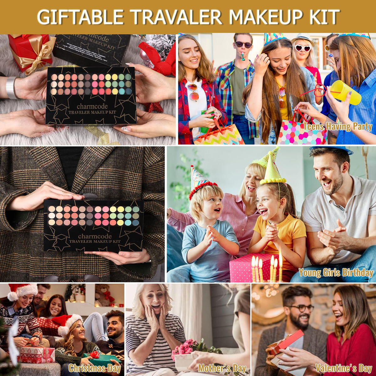 Versatile Makeup Kit for Everyday and Special-Event Looks
