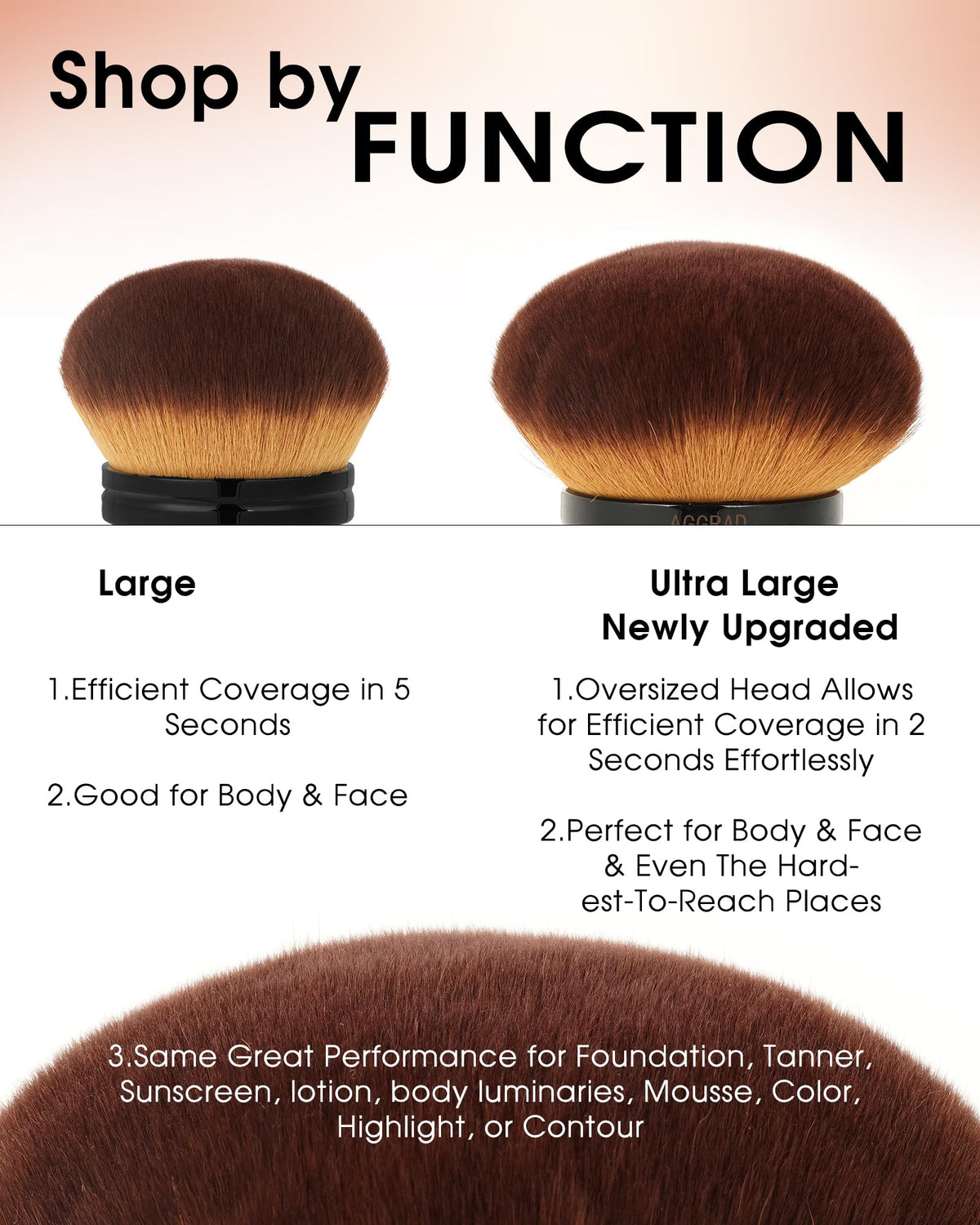 Blend & Blur Kabuki Body and Face Makeup Brush