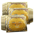 24K Gold Collagen Gel Facial Masks with Hyaluronic Acid, 15-Piece