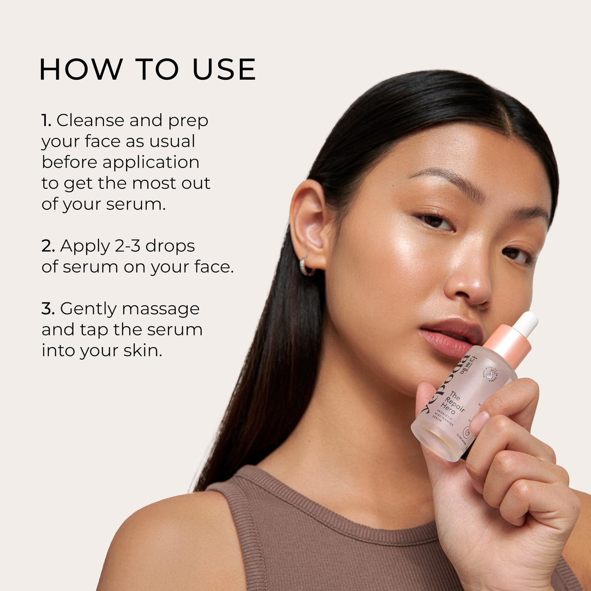 Yepoda Repair Hero Probiotic Niacinamide Facial Serum