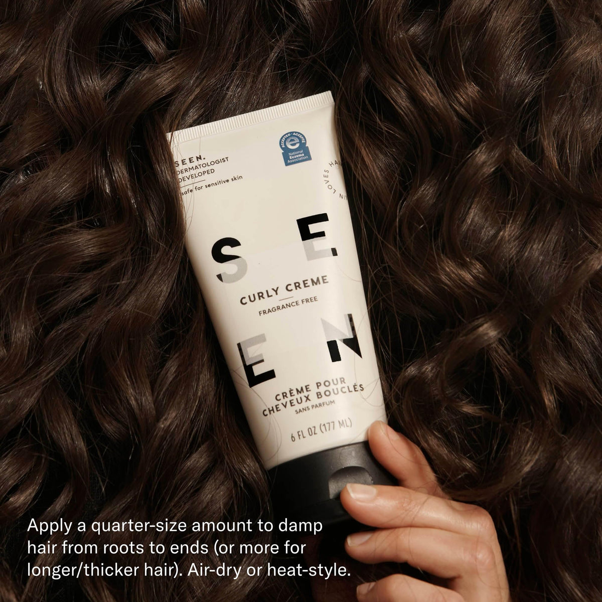 SEEN Curly Creme Curl Defining Styling Hair Cream