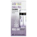 Aura Cacia, Essential Oil Blend, Roll-On, Chill Pill, 0.31 fl oz (9.2 ml)