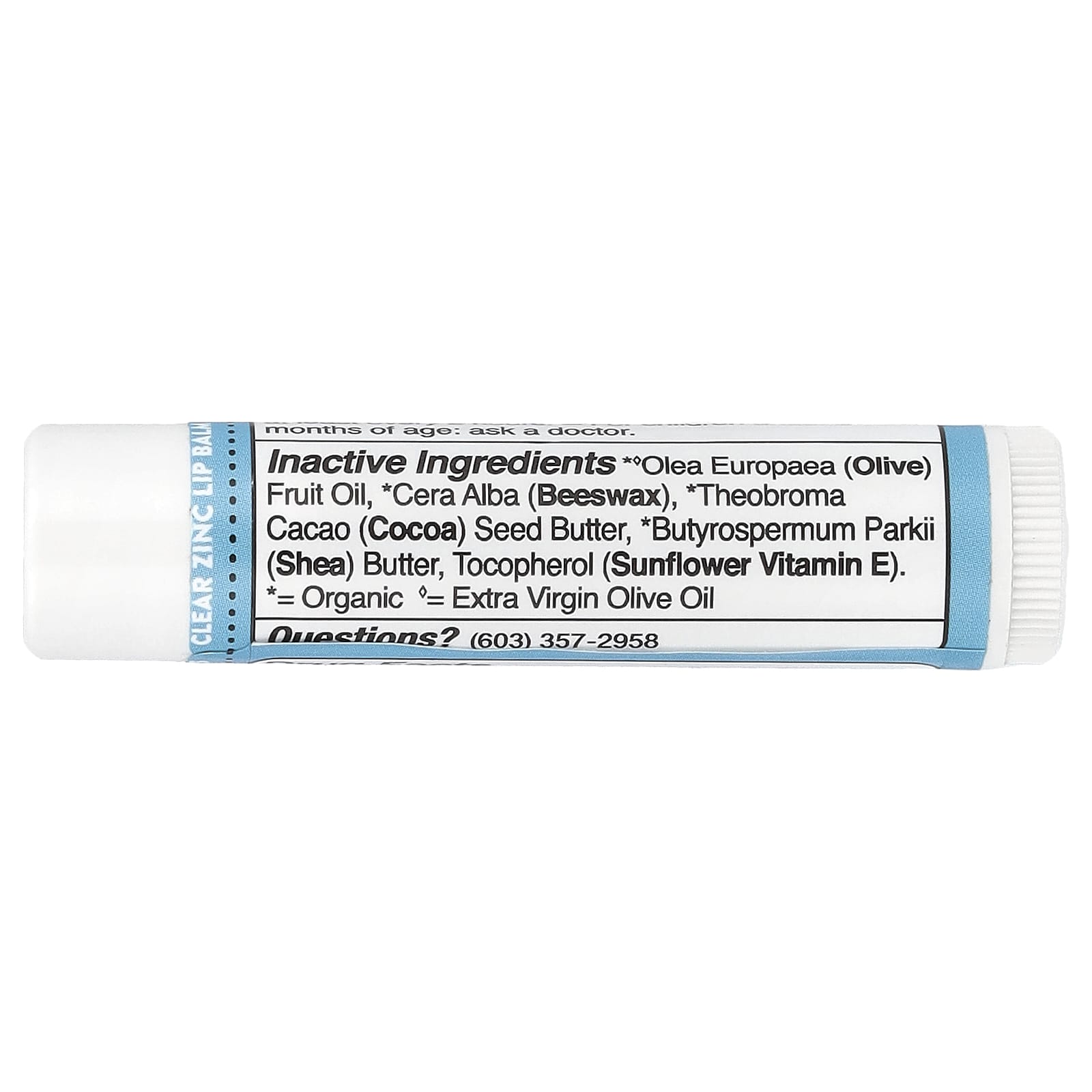 Badger, Sunscreen Lip Balm, SPF 15, Unscented, 0.15 oz (4.2 g)