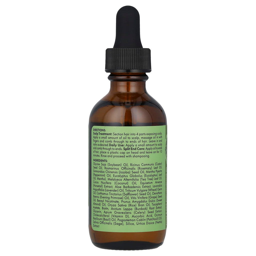 Mielle, Scalp & Hair Strengthening Oil, Rosemary Mint, 2 fl oz (59 ml)