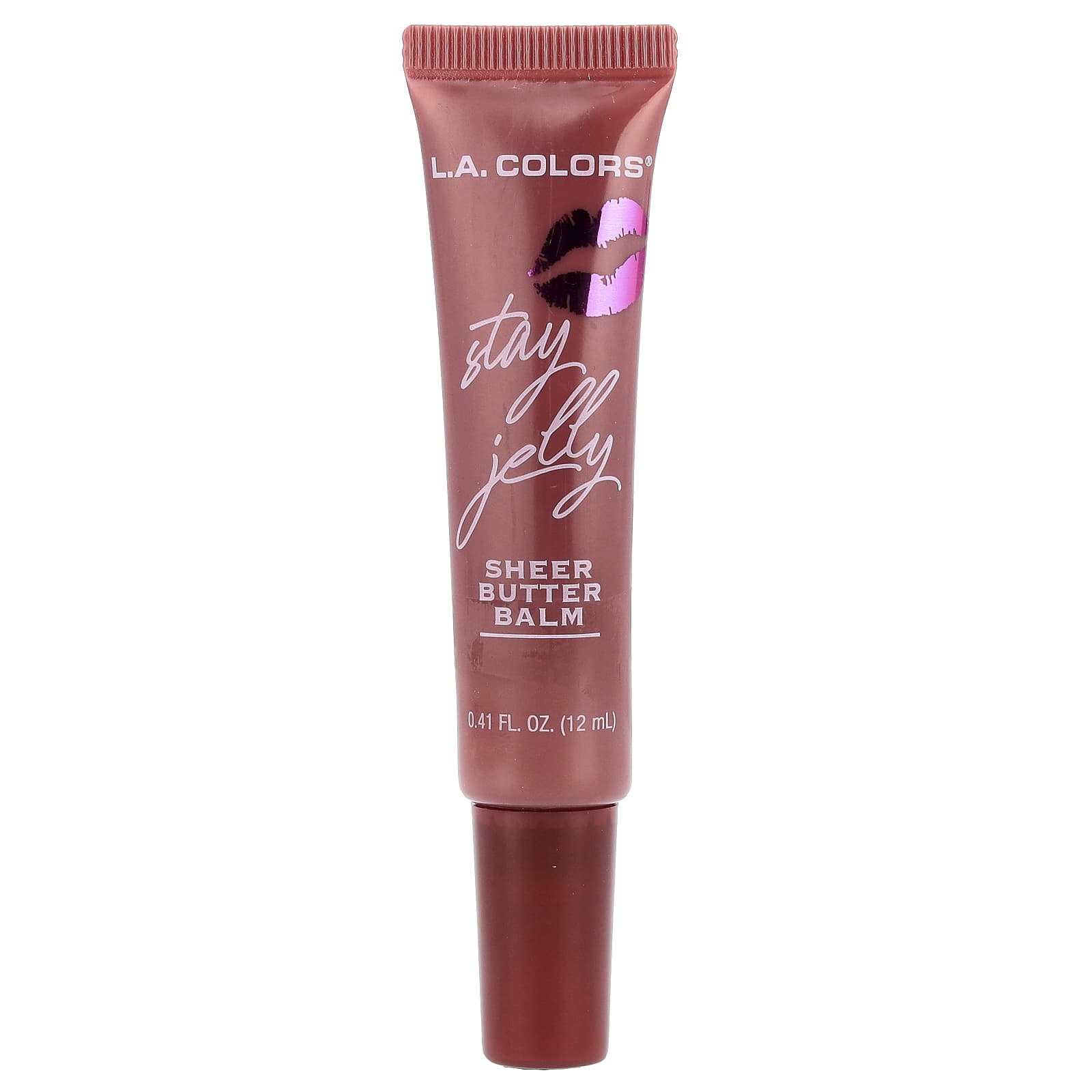 L.A. Colors, Stay Jelly, Sheer Butter Balm, CLG463 Obsession, 0.41 fl oz (12 ml)